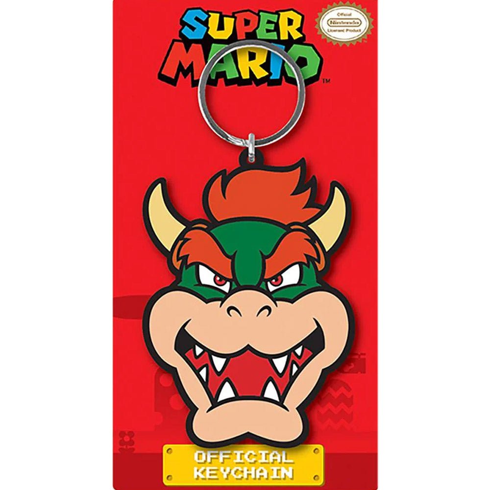 SUPER MARIO スーパーマリオ (40周年 ) - Bowser / キーホルダー - PGS